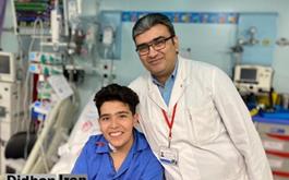  پیام تقدیر رئیس کل سازمان نظام پزشکی از دکتر مهدوی رئیس بخش پیوند قلب مرکز شهید رجایی
