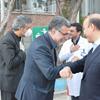 بازدید رییس کل سازمان نظام پزشکی و همراهان در اولین روز سال نو از بیمارستان های  سینا و امام خمینی(ره)
