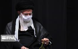 مراسم شب هفتم محرم در حسینیه امام خمینی با رعایت کامل دستورالعمل های کرونایی