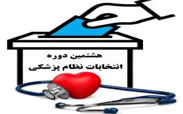 ارائه صورتجلسه نتایج آرای هشتمین دوره انتخابات سازمان نظام پزشکی 
