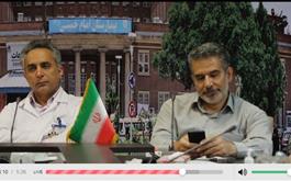پنجمین وبینار مشترک مجتنع بیمارستانی امام خمینی (ره) با بیمارستانهای خوزستان