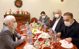 دیدار صمیمی رئیس سازمان نظام پزشکی با پزشک پیشکسوت جامعه ایرانیان مسیحی