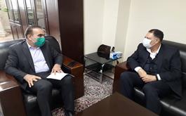 دیدار نماینده شهرستان دزفول در مجلس شورای اسلامی با رئیس کل سازمان نظام پزشکی