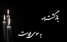  پیام تسلیت معاون حقوقی و امور مجلس وزارت بهداشت به مناسبت درگذشت نایب رییس شورای عالی نظام پزشکی