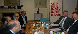 Meeting between Dr. Zali and the Austrian Ambassador