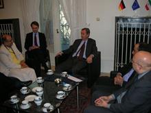 Meeting between Dr. Zali and German Ambassador  