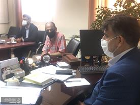 جلسه ی معاون فنی و نظارت سازمان نظام پزشکی با هیات مدیره انجمن علمی و صنفی جامعه اپتومتریست های ایران