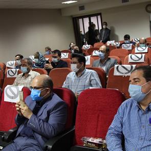 مراسم تجلیل از اعضای کمیته علمی نخستین همایش جامع کشوری کووید 19 25 خرداد 1400  