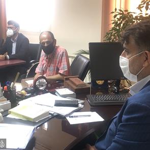 جلسه ی معاون فنی و نظارت سازمان نظام پزشکی با هیات مدیره انجمن علمی و صنفی جامعه اپتومتریست های ایران