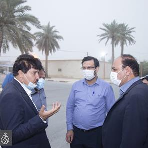 گزارش تصویری گروه پزشکی جهادی مجمع داوطلبان درمانگر سازمان نظام پزشکی ج.ا.ا در منطقه صفر مرزی خرمشهر