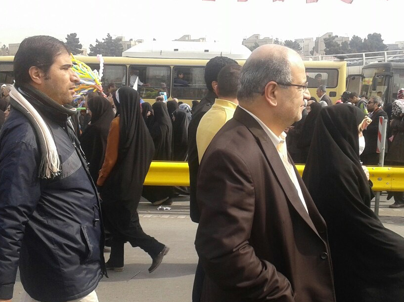 حضور رییس کل سازمان نظام پزشکی در راهپیمایی 22 بهمن