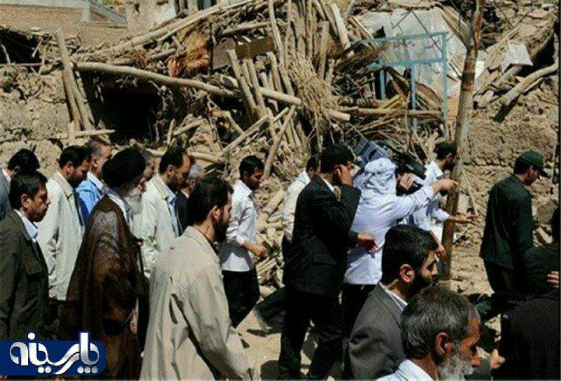بازدید سرزده رهبر انقلاب از مناطق زلزله زده کرمانشاه 
