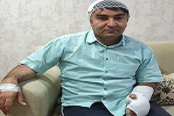 دلجویی و پیگبری وضعیت دکتر ملک حسینی چشم پزشک مضروب