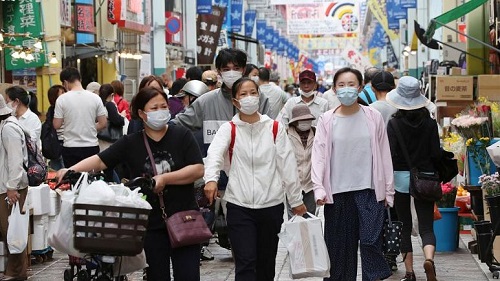 شیوع دوباره ویروس کرونا در ژاپن و وضع محدودیت‌های رفت و آمد در توکیو 