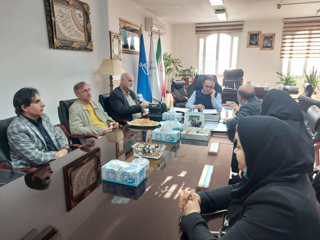 جلسه رئیس کل سازمان نظام پزشکی با انجمن علمی سالمند شناسی و طب سالمندی ایران