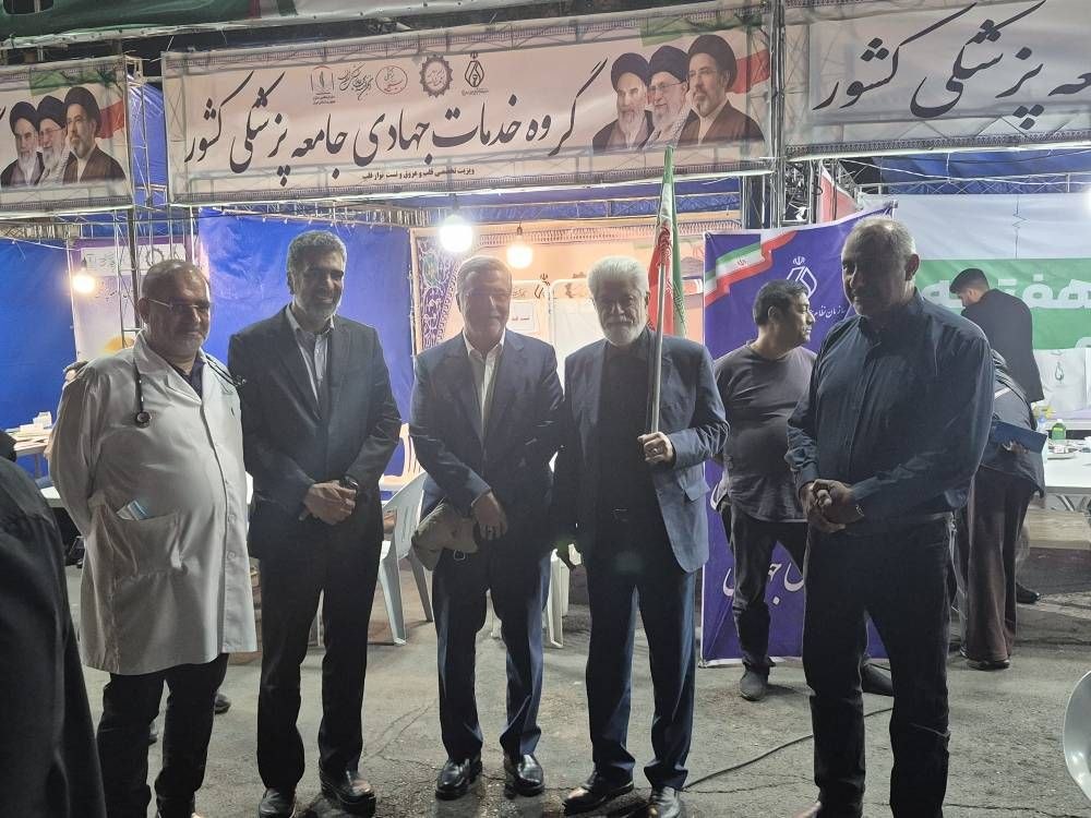 تجلی اخلاص و خدمت در عید قربان؛ موکب «جان‌فدایان سپیدپوش» میزبان مردم و مسئولان سلامت شد